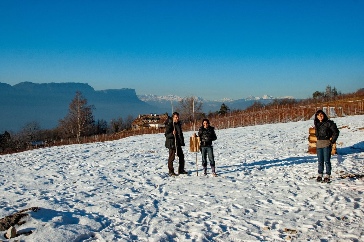 Badeteich Montan – Position bestimmen